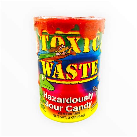 Toxic Waste Sour Candy Bank Cocobells Candy Store