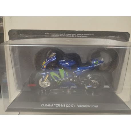 YAMAHA YZR M1 VALENTINO ROSSI 2017 MOTO GP 1 18 ALTAYA IXO BCN STOCK CARS