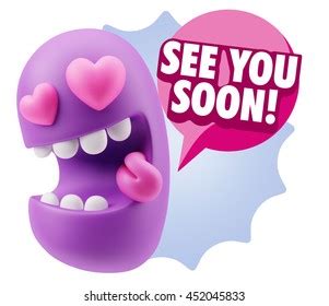 3d Rendering Emoji Saying Sounds Lovely Stock Illustration 452045788 | Shutterstock