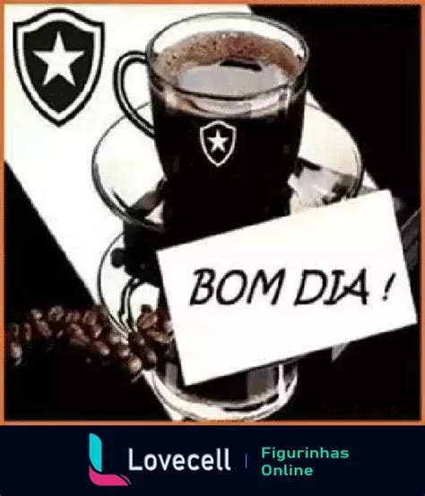 Figurinha Bom Dia Botafogo Para WhatsApp Lovecell