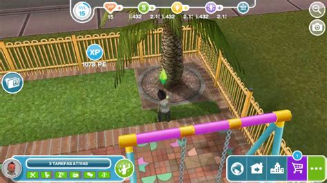 the sims free play missão no clubinho YouTube