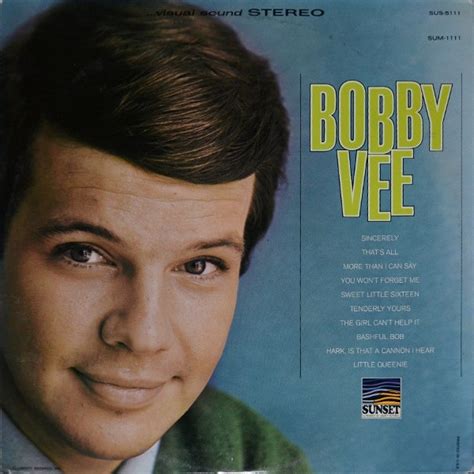 Bobby Vee – Bobby Vee (1968, Vinyl) - Discogs