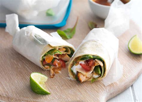 Chicken Tikka Wraps Recipe Heyfood — Meal Planning App