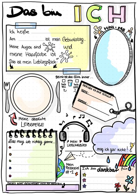 Doodle Notes With Words And Pictures On Them