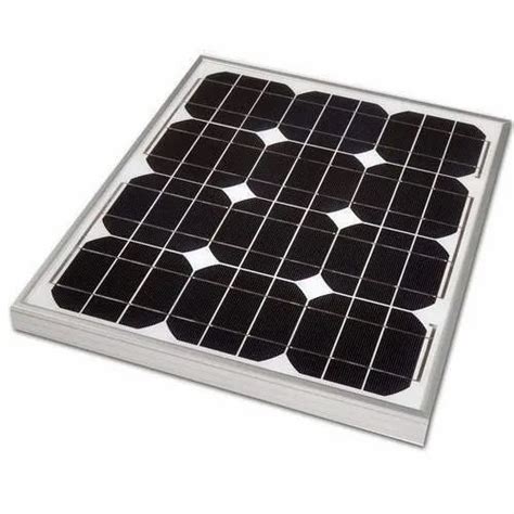 Silicone Mono Crystalline Monocrystalline Solar Panel 12 V At Rs 40