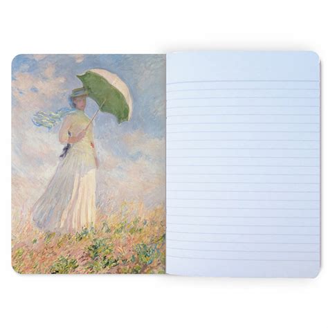 Cahier Claude Monet Femme à l ombrelle Boutiques de Musées