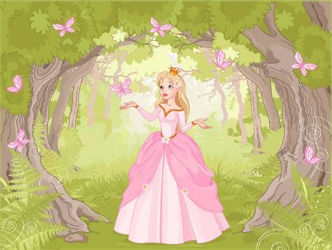 Butterfly Princess Wallpaper Wall Mural