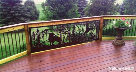 Decorative Deck Railing | Metal Deck Railing | Porch Railing ...