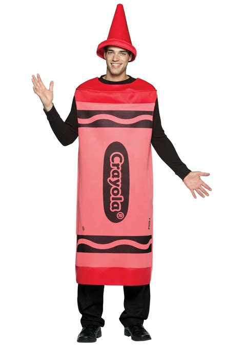 Adult Red Crayon Costume