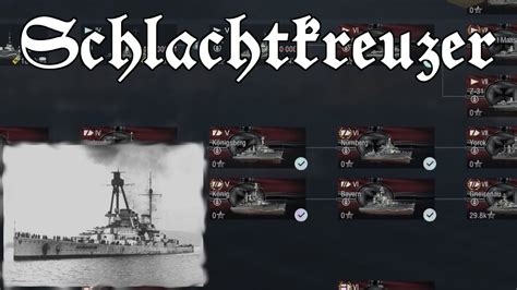 World Of Warships Blitz Tech Tree Talk German Battlecruisers YouTube