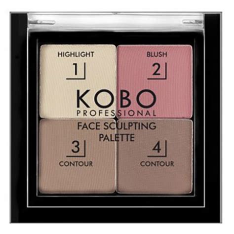 Kobo Professional Face Sculpting Palette Zestaw Do Konturowania