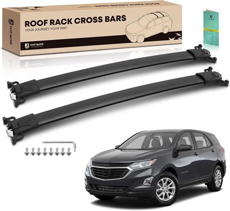 Yhtauto 165 Lbs Roof Rack Cross Bars W Hardware Fit For Chevrolet Equinox Gmc