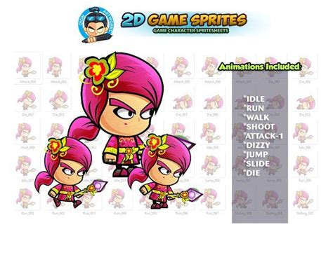 Mage 2d Game Sprites By Dionartworks On Creativemarket Game Sprite