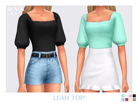 The Sims Resource Leah Top