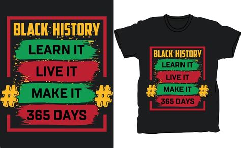 Black history month t-shirt design. 15322637 Vector Art at Vecteezy