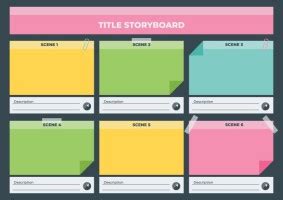 Design This Simple Film Storyboard Template Online