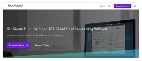 Blackbaud Financial Edge Nxt Pricing Features And More