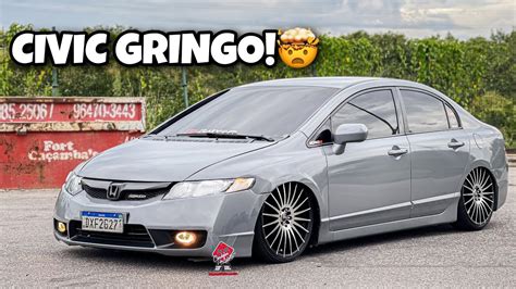 Honda Civic G Rebaixado Rodas Aro E Suspens O A Ar Youtube