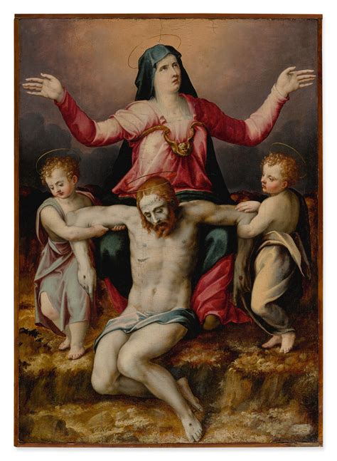 MICHELE TOSINI CALLED MICHELE DI RIDOLFO DEL GHIRLANDAIO PIETÀ WITH