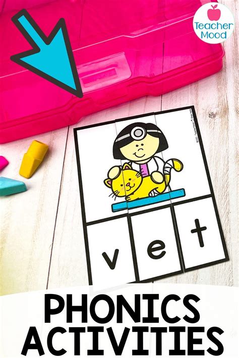 Short Vowel Activities And Games Vowel Activities Phonics Puzzles