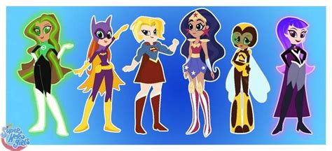 Dc Superhero Girls 2019 Heroes By Lah2000 On Deviantart In 2021 Girl Superhero Superhero Dc