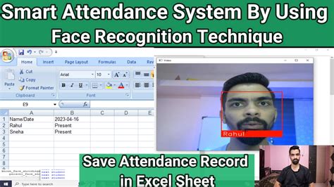 Smart Attendance System Using Face Recognition Mytrained Premier