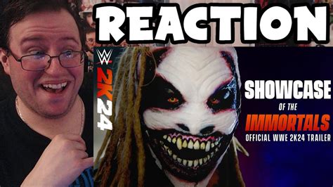 Gor S WWE 2K24 Showcase Of The Immortals Trailer REACTION YouTube