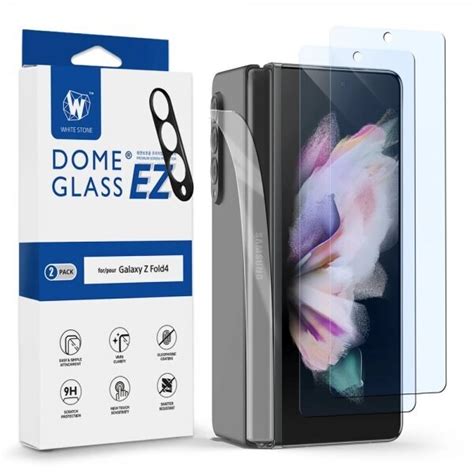 Whitestone Dome Samsung Galaxy Z Fold 4 Skjermbeskytter Dome Glass EZ 2