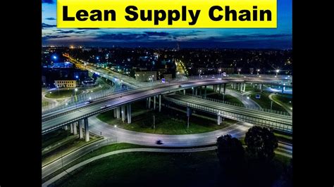 What Is Lean Supply Chain Youtube