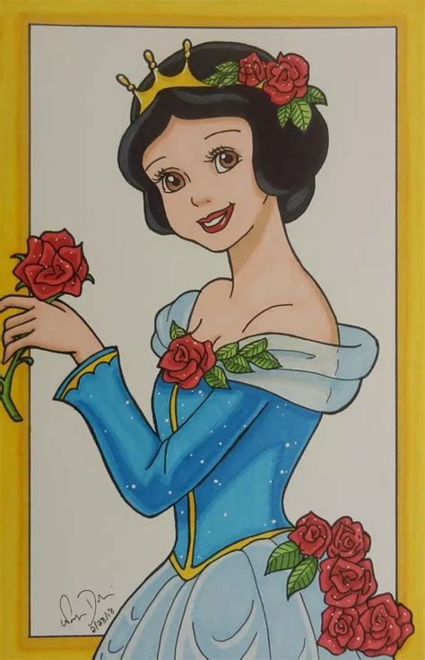 Disney Princess Snow White Drawings