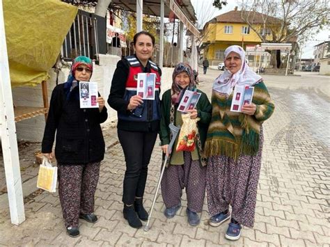 Aydın da Jandarma Kadınlara KADES Uygulamasını Tanıttı Haberler