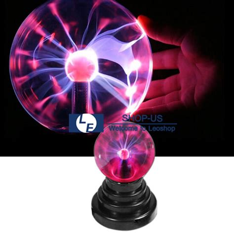 USB Magic Crystal Globe Desktop Light Lightning Lamp Plasma Ball Sphere