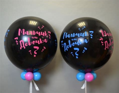 Шар мальчик или девочка - Sweet33 Магазин подарков