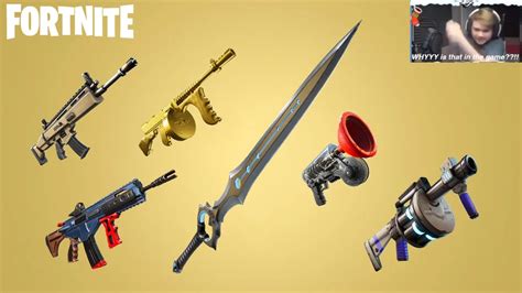 Fortnite Top 10 Les Meilleures Armes Mythiques De Tous Les Temps