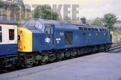 35mm Slide Br British Railways Diesel Loco Class 40 40148 Inverkeithing