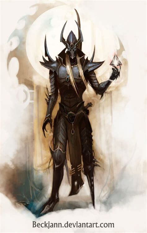 Dark Eldar Archon 2 By Beckjann On Deviantart Warhammer Art Dark