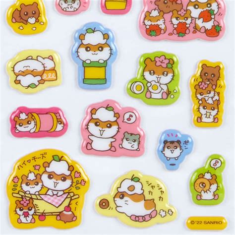 Sanrio Stickers Coro Coro Kuririn Sanrio Heisei Design