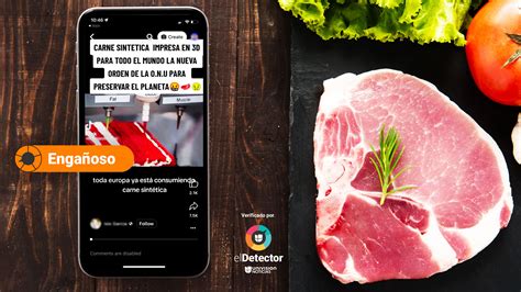 Es Enga Oso Lo Que Dice Ese Video Sobre El Consumo De Carne Sint Tica
