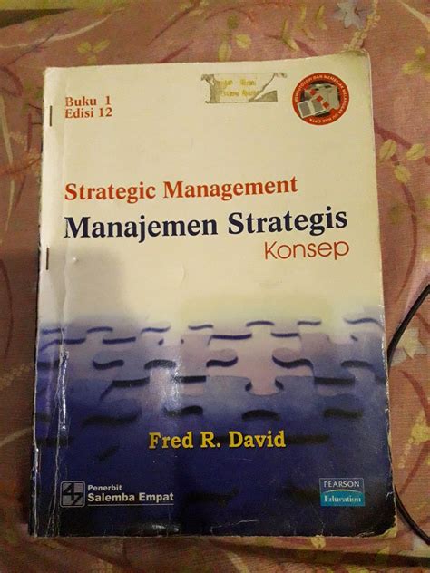 Manajemen Strategik Fred R David Ilmu