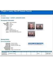 Sandra Mae Hardy Arrested Booked 04 12 2022 Arrest Files