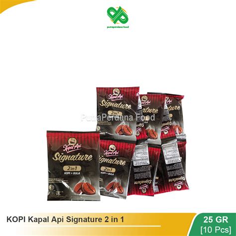 Kopi Kapal Api Signature In Gr Pcs Lazada Indonesia