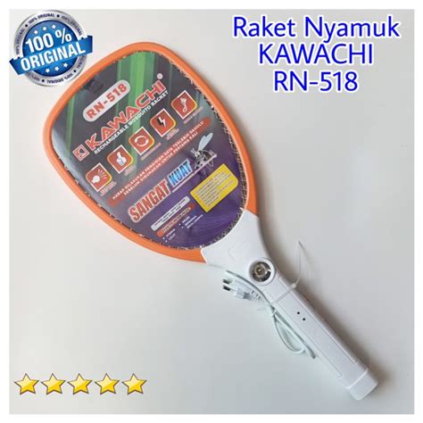 Jual Rn Raket Nyamuk Charge Kabel Kawachi Led Isi Ulang Listrik