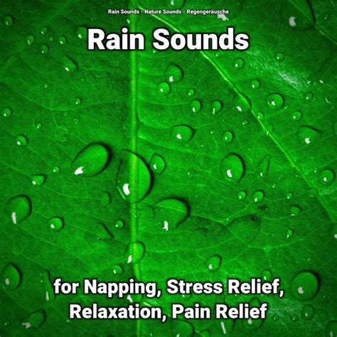 Rain Sounds For Napping Stress Relief Relaxation Pain Relief Album