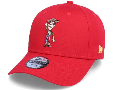 Kids Toy Story Logo Sheriff Woody 9Forty Red Adjustable - New Era cap ...