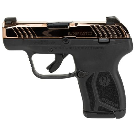 Ruger Lcp Max 380 Rose Gold PVD Pistol One Stop Firearms