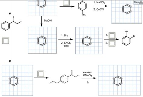 Solved Provide The Missing Reagents And Aromatic Compound Chegg