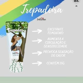 Gel Excitante Feminino Trepadeira G Hot Flowers Shopee Brasil