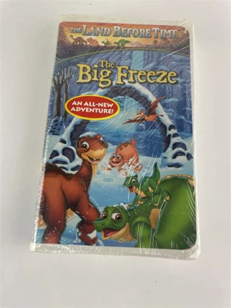 The Land Before Time Viii The Big Freeze Vhs Clamshell New