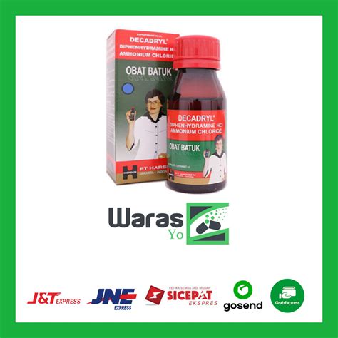 Jual Ws Decadryl Expectorant Sirup Ml Obat Batuk Berdahak