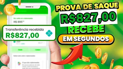 Prova De Saque R App Novo Paga At R Por Cadastro Sem Limite